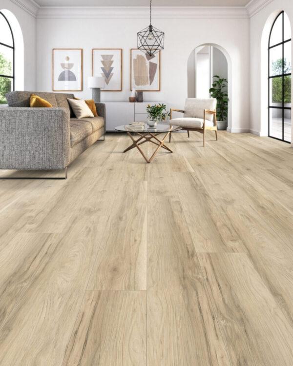 Titan Surfaces Essentials Natural Pecan 9" TW05-5003 Luxury Vinyl Plank - Image 2