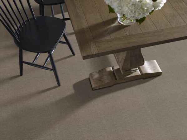 TUFTEX TUFTEX CLASSICS ONE MORE HOUR GRAY PEARL ZZ233-555 Room Scene