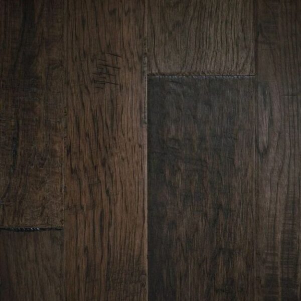 LM Flooring HWKF7 Hickory Engineered Pewter Multi: 4", 5", 6 1/2"