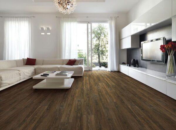 COREtec Plus HD - EIR Planks Smoked Rustic Pine 7" - Image 2